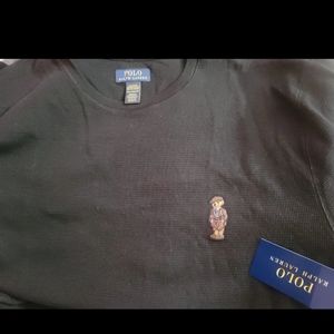 NWT RARE RALPH LAUREN POLO L/S KNIT THERMAL SHIRT~SIGNATURE BEAR ~XXL